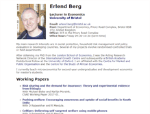 Tablet Screenshot of erlendberg.info